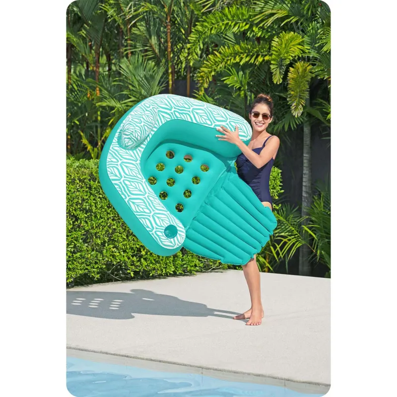 Fotoliu gonflabil Comfort Plush Pro, elegant și confortabil pentru piscină