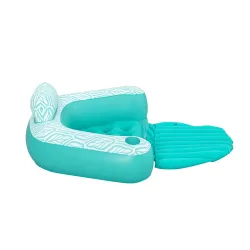 Fotoliu gonflabil Comfort Plush Pro, realizat din material rezistent pentru apă