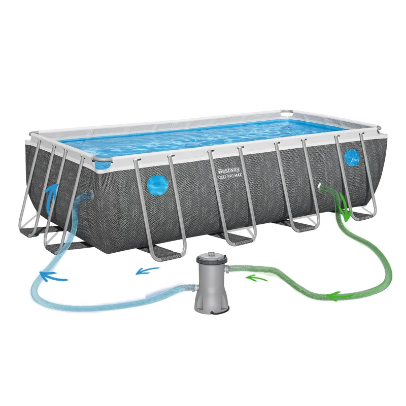 Piscină Bestway 561MB 488 x 244 x 122 cm ușor de montat pentru vară