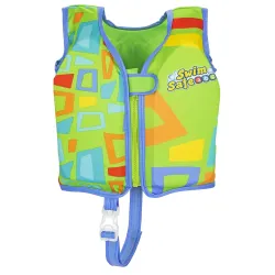 Vestă de Înot Verde pentru Copii M/L Bestway 32177