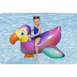 Saltea gonflabil de înot pentru copii tucan 141cm, excelentă pentru distracția în apă a copiilor