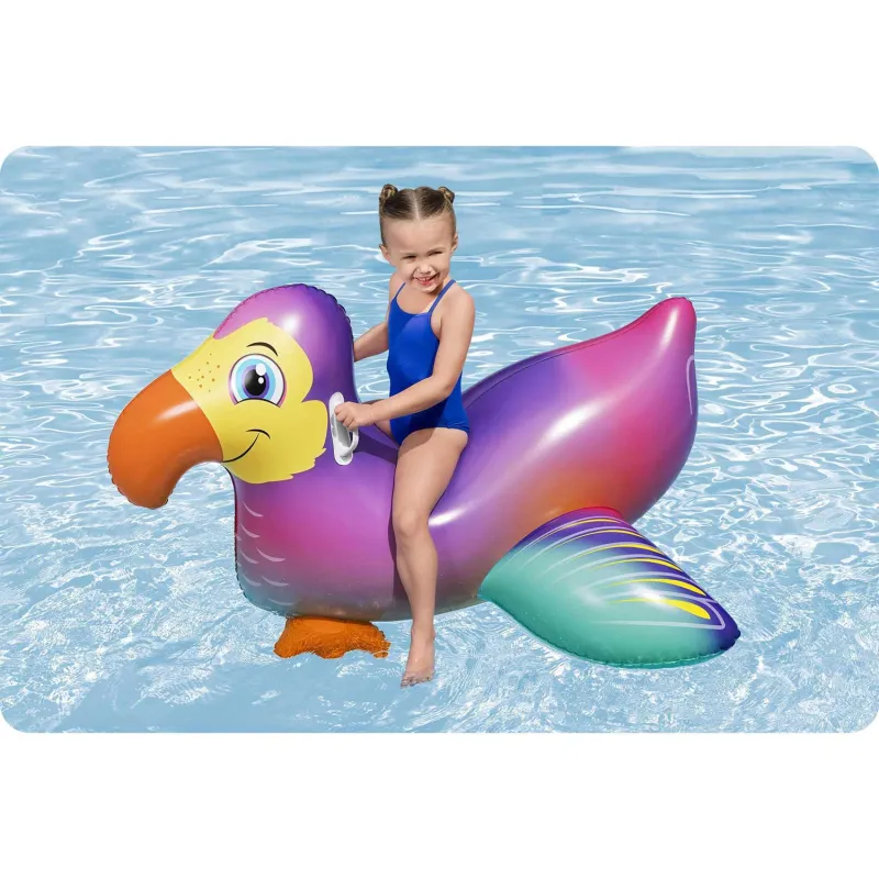 Saltea gonflabil de înot pentru copii tucan 141cm, excelentă pentru distracția în apă a copiilor