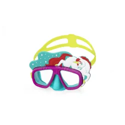 Set de snorkeling roz de calitate superioară fabricat din materiale durabile