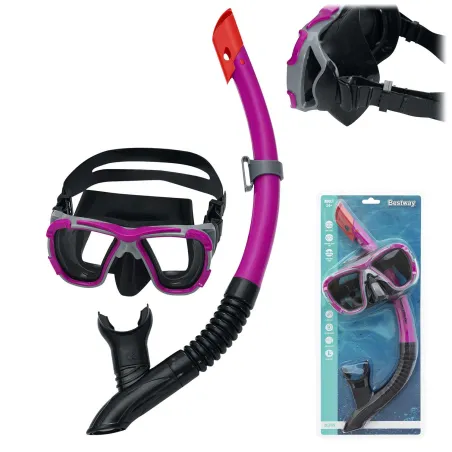 Set de scufundări violet Bestway 24021, perfect pentru aventuri subacvatice