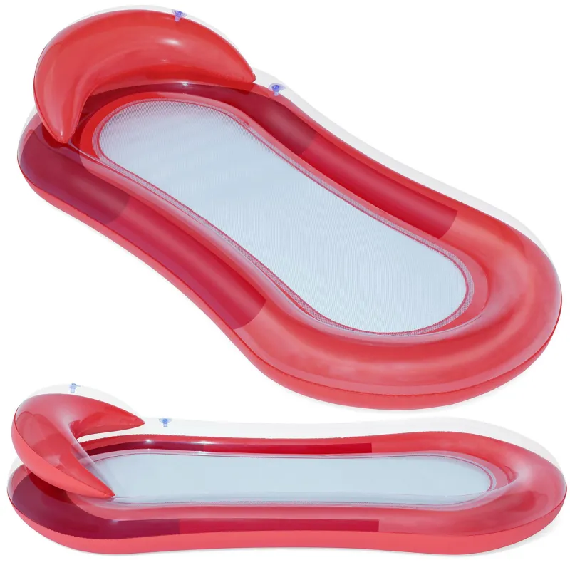 Saltea gonflabilă roșie pentru înot Bestway 43103, produs confortabil pentru apă