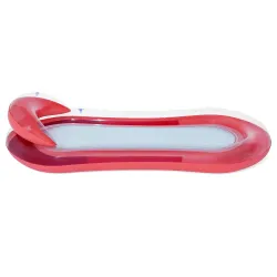 Saltea gonflabilă roșie pentru înot Bestway 43103, perfectă pentru relaxare în grădină sau la piscină