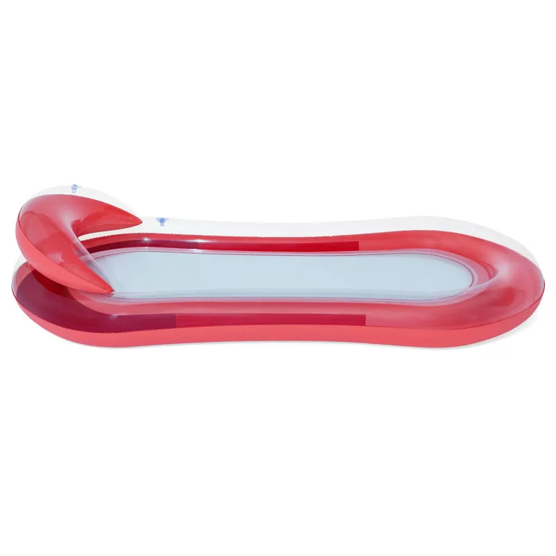 Saltea gonflabilă roșie pentru înot Bestway 43103, perfectă pentru relaxare în grădină sau la piscină