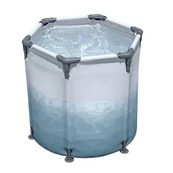 Baril pentru baie de gheață 253L, design elegant, perfect pentru grădină