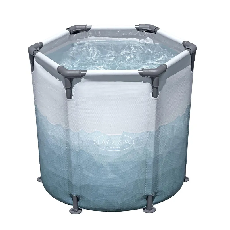 Baril pentru baie de gheață 253L, perfect pentru relaxare după antrenament, în aer liber
