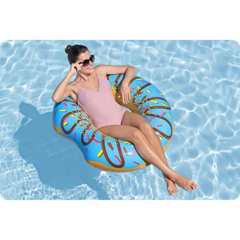 Inel gonflabil pentru plajă 107cm, perfect pentru copii și adulți