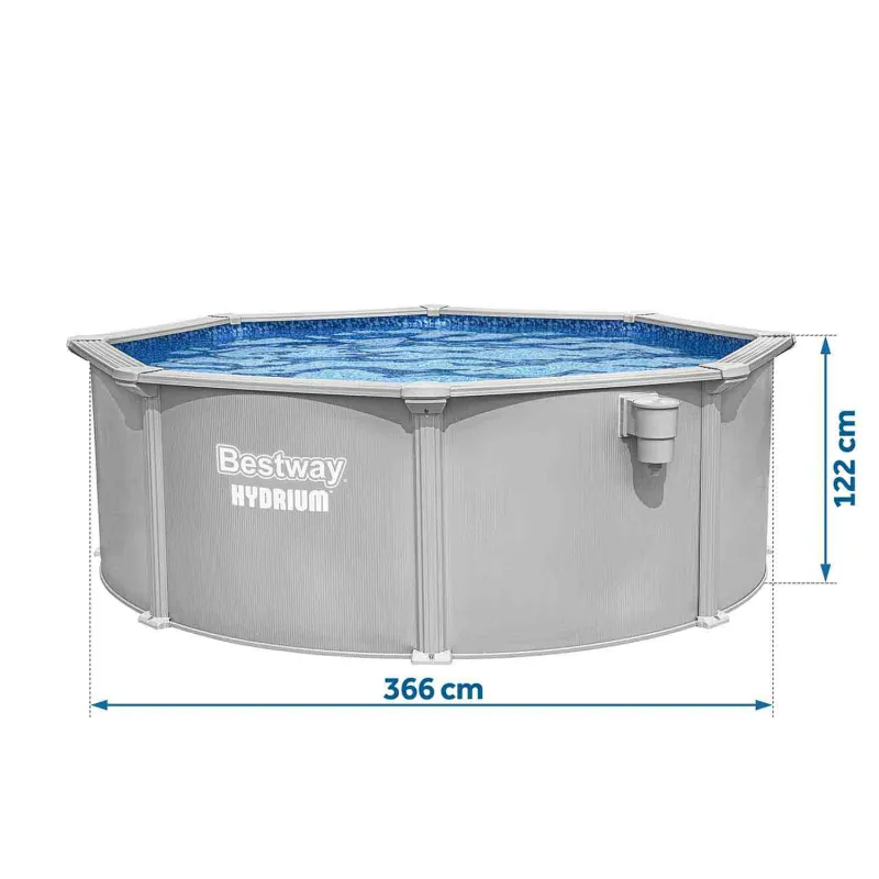 Piscină de grădină perfectă pentru relaxare 366 x 122 cm Bestway 56574