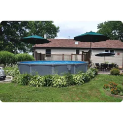 Piscină de Grădină 488 x 132 cm, elegantă și funcțională pentru exterior