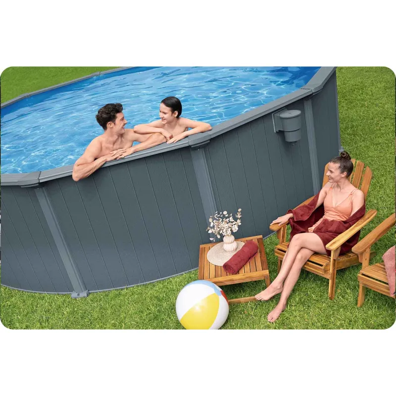 Ideal pentru petreceri de vară, piscina de grădină 549 x 132 cm este esențială