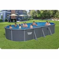 Piscină de grădină durabilă 732x366x132 cm cu panouri Bestway 561CW