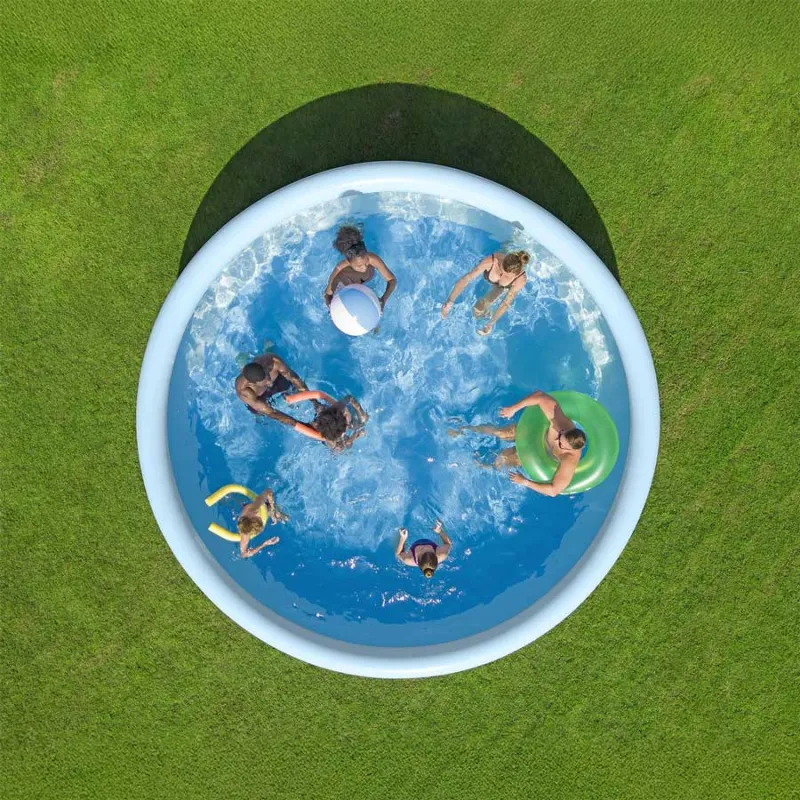 Piscină de grădină 457 x 107 cm cu montaj ușor pentru distracție în familie