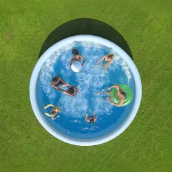 Piscină cu cadru 457 x 107 cm, fabricată din materiale rezistente pentru întreaga familie
