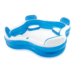 Piscină gonflabil cu scaune 229 x 229 x 66 cm INTEX 56475