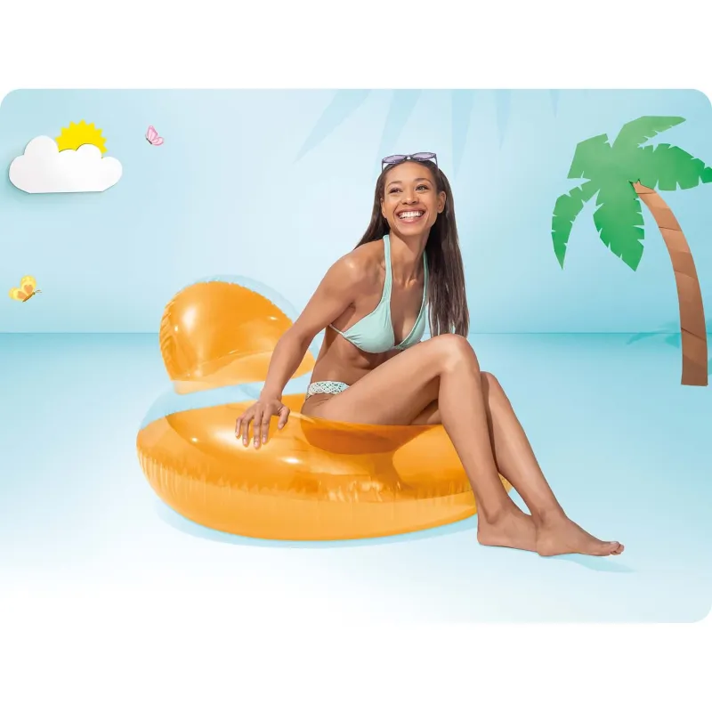 Fotoliu INTEX 58889, alegere excelentă pentru petreceri de vară și relaxare în aer liber