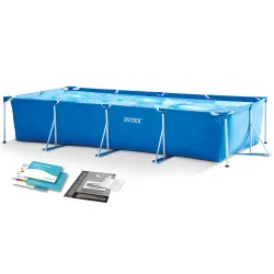 INTEX 28273 Piscină de grădină cu structură 450 x 220 x 84 cm