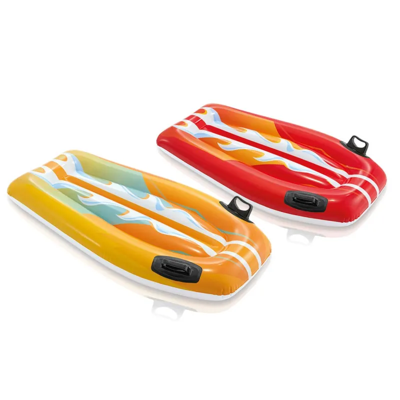 Tablă gonflabilă pentru înot 112 x 62 cm INTEX 58165 roșie, jucărie acvatică pentru copii