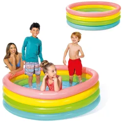 Piscină Gonflabil Curcubeu 4 Inele 168 x 46 cm INTEX 56441