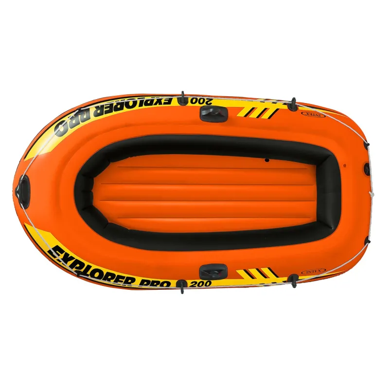 Barcă gonflabilă Intex Explorer PRO 200, albastră, perfectă pentru distracții în apă