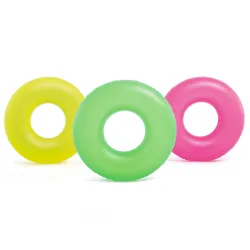 Colac de înot Neon, ideal pentru piscină și vacanțe