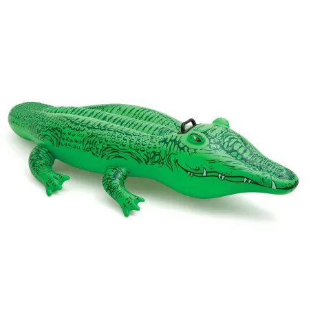 Plutitor gonflabil crocodil 168 x 86 cm, jucărie acvatică INTEX 58546