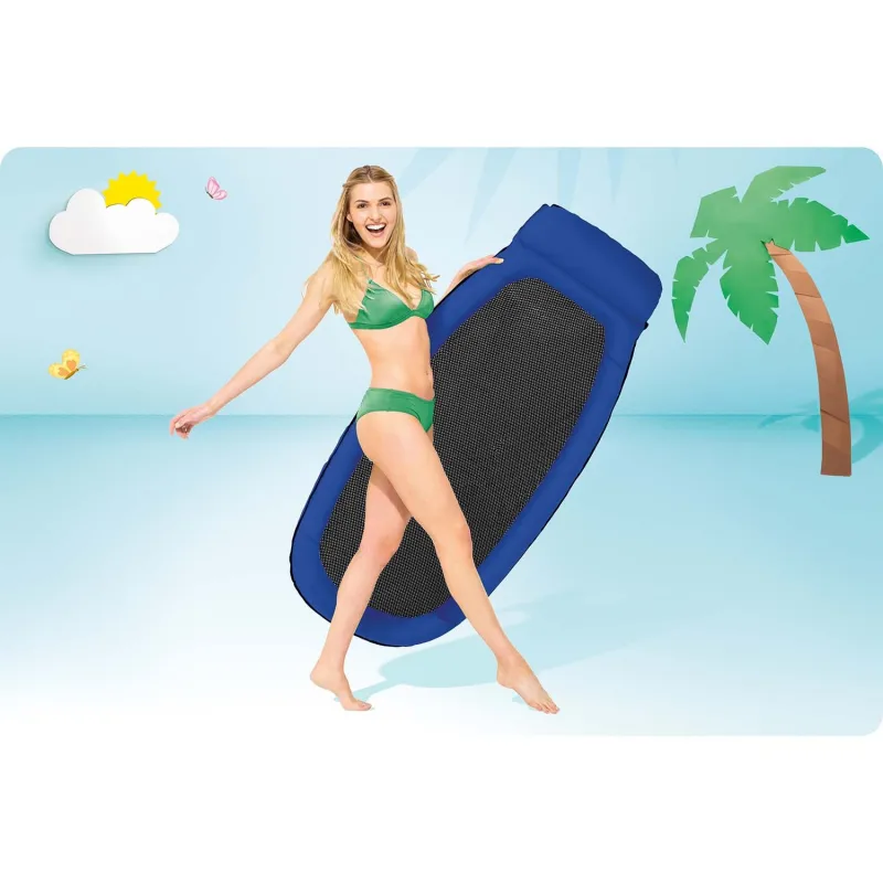 Saltea de plajă colorată 178 x 94 cm, ideală pentru relaxare la piscină