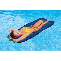 Saltea de plajă cu plasă, ideală pentru utilizare în grădină sau pe plajă