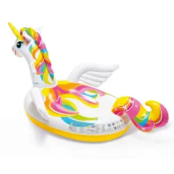 Unicorn gonflabil 201 x 140 x 97 cm, perfect pentru grădină sau piscină