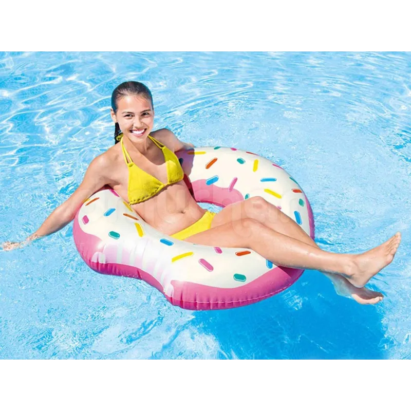 Colac gonflabil colorat, perfect pentru petreceri în grădină și la plajă