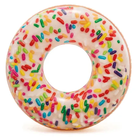 Colac de înot Donut 99 cm, design colorat pentru distracție la piscină