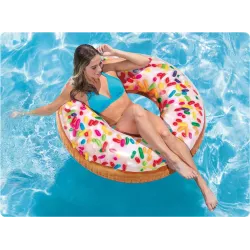 Colac de înot Donut 99 cm, ideal pentru distracție în grădină