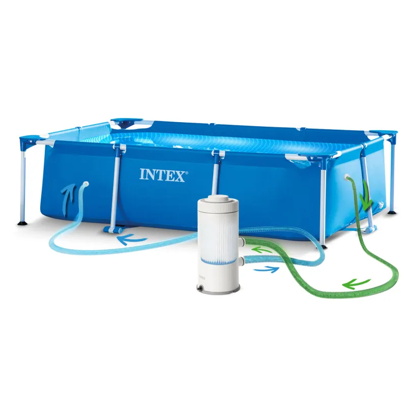 Piscină cu cadru 260 x 160 x 65 cm din material rezistent INTEX 28271