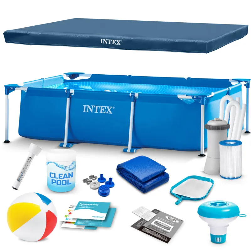 Piscină de Grădină 300 x 200 x 75 cm Set 15 în 1 INTEX 28272