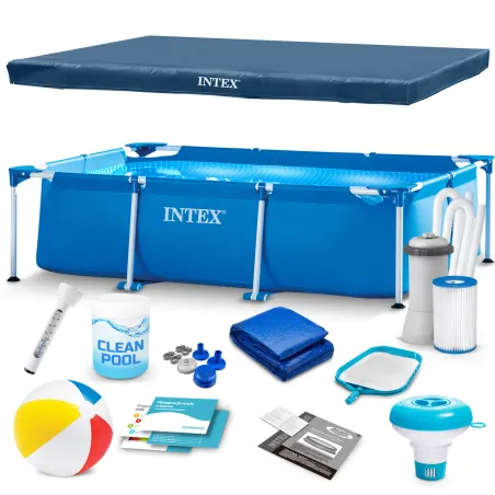 Piscină de Grădină 300 x 200 x 75 cm Set 15 în 1 INTEX 28272