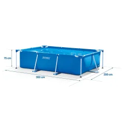 Set de 15 în 1 pentru Piscină de Grădină 300 x 200 x 75 cm INTEX 28272