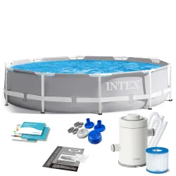 Piscină cu Cadru 305 x 76 cm Set Complet 3în1 INTEX 26702