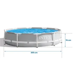 Piscină de grădină 366 x 76 cm ideală pentru relaxare INTEX 26710