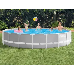 Piscină de grădină elegantă 549 x 122 cm pentru distracție de vară