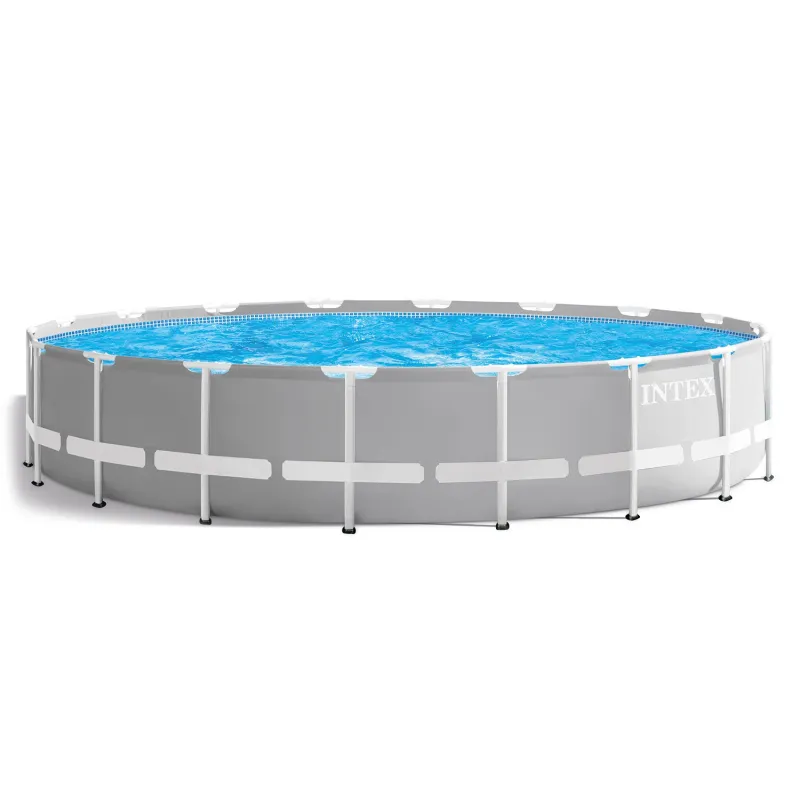 Piscină de grădină 549 x 122 cm din oțel rezistent pentru siguranță
