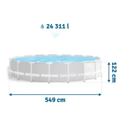 Piscină de grădină perfectă pentru zilele de vară în familie