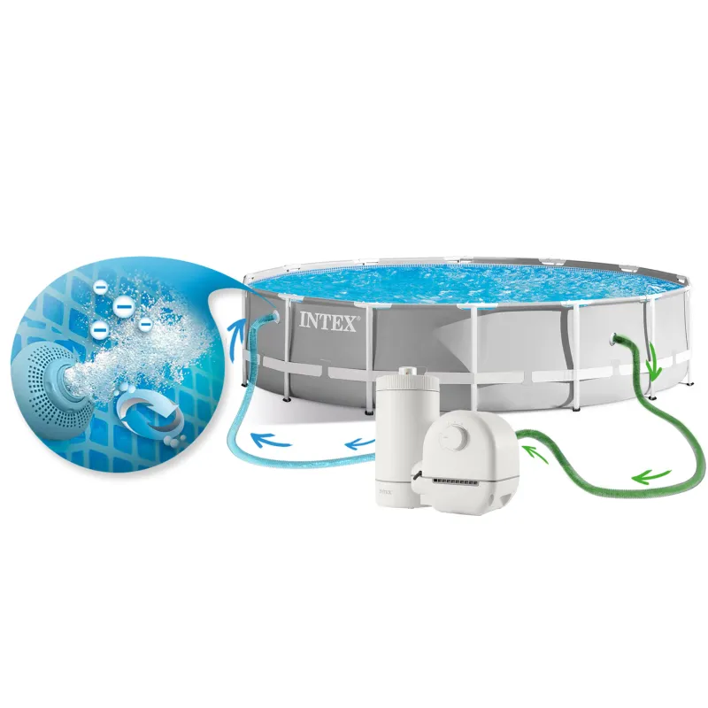 Piscină de grădină 549 x 122 cm cu accesorii pentru montaj ușor