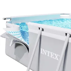 Piscină de grădină din material rezistent 400 x 200 x 100 cm pentru familie
