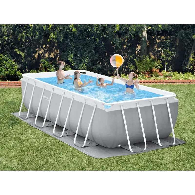 Piscină de grădină din material durabil 488 x 244 x 107 cm INTEX 26792