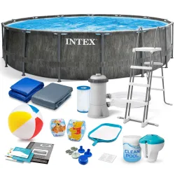 Piscină de Grădină cu Cadru 457 x 122 cm Set 18-în-1 INTEX 26742