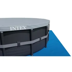 Ușor de montat piscină de grădină cu cadru 488 x 122 cm, perfectă pentru familii cu copii