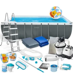 Piscină cu cadru 549 x 274 x 132 cm 21in1 INTEX 26356