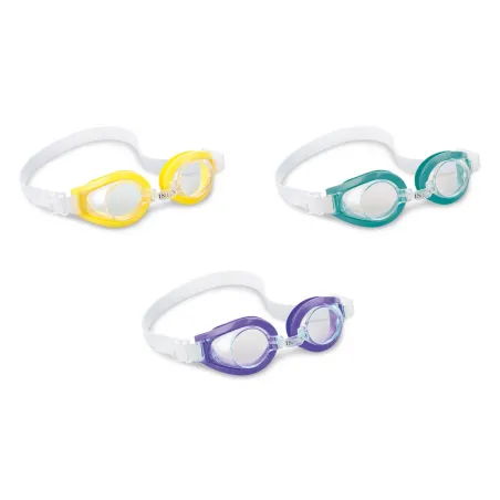 Ochelari de Înot pentru Copii Intex 55602 galbeni, accesoriu confortabil și durabil pentru snorkeling